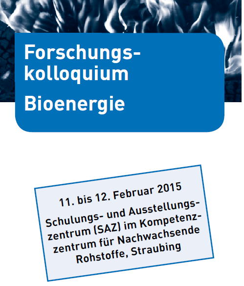 Zum Artikel "EVT beim Forschungskolloquium Bioenergie"