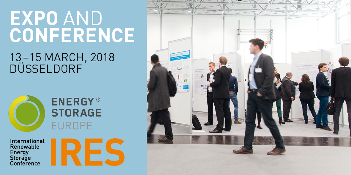 Zum Artikel "EVT auf der 12th International Renewable Energy Storage Conference (IRES 2018)"