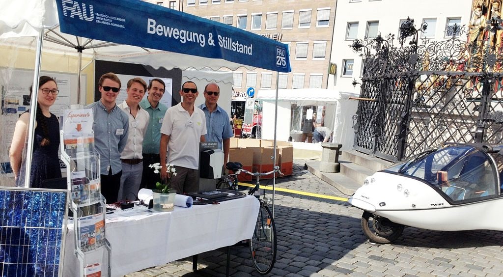 Gruppenbild an den Markttagen des Wissens