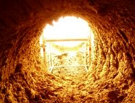 Aufnahme aus dem Innenraum eines Brennraumes