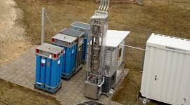 RBIT Rieselbettreaktor zur Biologischen Methanisierung in Regensburg