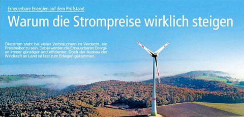 Zum Artikel "Strompreisstudie 2019 in der Nürnberger Zeitung"