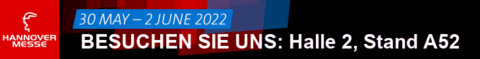 Zum Artikel "Hannover Messe 2022-Besuchen Sie uns in Halle 2 Stand A52"