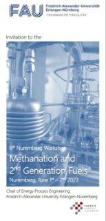Zum Artikel "6th Nuremberg Workshop Methanation and 2nd Generation Fuels"