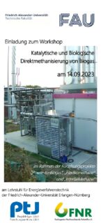 Zum Artikel "Einladung zum Workshop ‚Katalytische und Biologische Direktmethanisierung von Biogas‘"