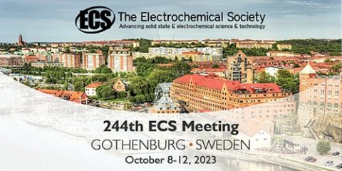 244th ECS Meeting, Gothenburg, Sweden, October 8-12 2023