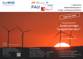 Flyer Doktorandensymposium Energie und Ressourceneffizienz